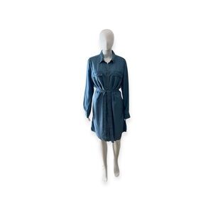 MICHAEL Michael Kors Denim Dress Size L